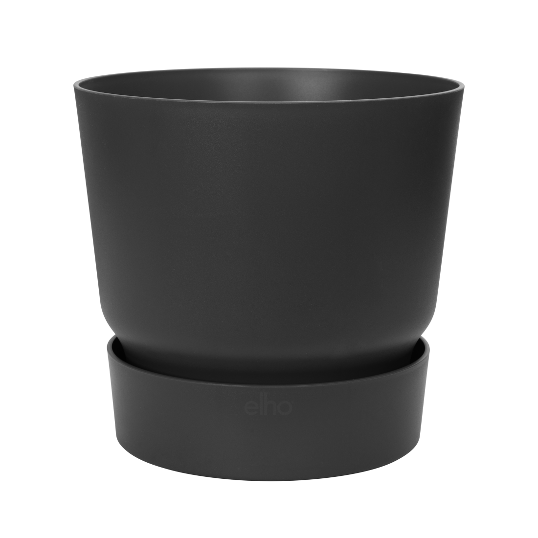 Pot greenville rond 40 cm noir - ELHO